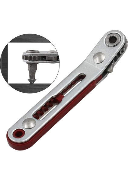 01 Mini Cırcır Anahtarı Tornavida 1/4 Inç Sürücü Soket Altıgen Tornavida Bit Çift Sürücü Kafa Cırcır Anahtarı El Aletleri ile Iki Kafa (Yurt Dışından) fiyatları