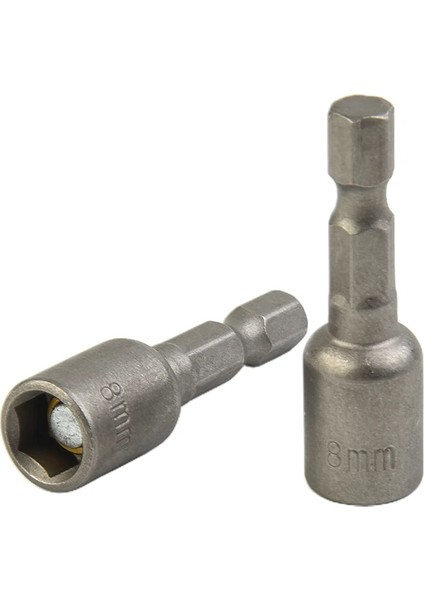 5 Adet 8mm Soket Adaptörü Manyetik Somun Sürücü 1/4 Hex Shank Matkap Ucu Uzunluğu 42MM Güç Anahtarı Tornavida Araçları Parçaları (Yurt Dışından) modelleri