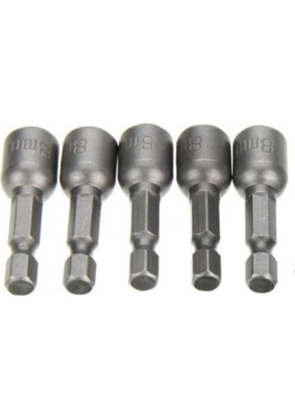 5 Adet 8mm Soket Adaptörü Manyetik Somun Sürücü 1/4 Hex Shank Matkap Ucu Uzunluğu 42MM Güç Anahtarı Tornavida Araçları Parçaları (Yurt Dışından) fırsatları