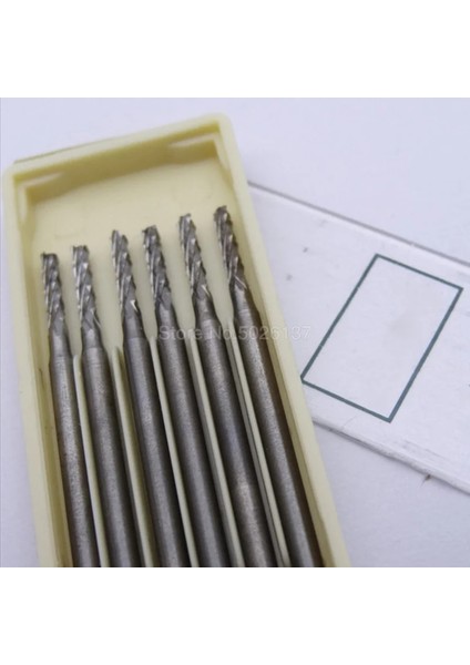 0.6mm 1 Adet 2.35 mm Shank Karbür End Mill Gravür Uçları Alaşım Freze Kesicisi Cnc Döner Çapaklar Tungsten Çelik Spiral Takım Tezgahı (Yurt Dışından)