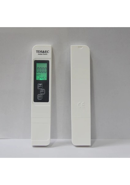 Arka Işık Tds/ec Test Cihazı Metre Dijital Su Kalitesi Test Kalemi Saflık Filtresi Su Kalitesi Sıcaklık Monitörü Ec Iletkenlik Ppm Testi (Yurt Dışından)