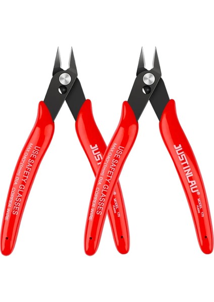 Kırmızı 170 Tel Kesici Kesme Pensesi Pratik Tel ve Kablo Kesme Düz Kargaburun Dıy Düzeltici Konik Kesici Kırmızı El Aletleri (Yurt Dışından) fiyatları