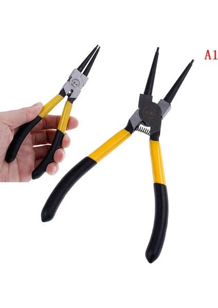 1pc-A1 1 Adet 1 M/7 "geçme Halkaları Çektirme Yapış Halka Pense Seti Kavisli Düz Uç Segman Kombinasyonu Tutma Klipsi Mekanik Aletler (Yurt Dışından)