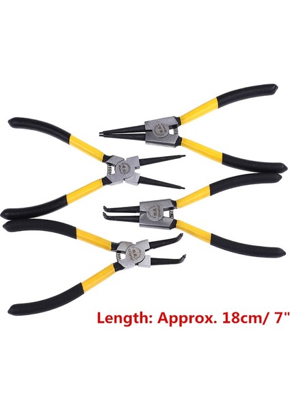 1pc-A1 1 Adet 1 M/7 "geçme Halkaları Çektirme Yapış Halka Pense Seti Kavisli Düz Uç Segman Kombinasyonu Tutma Klipsi Mekanik Aletler (Yurt Dışından) fiyatları