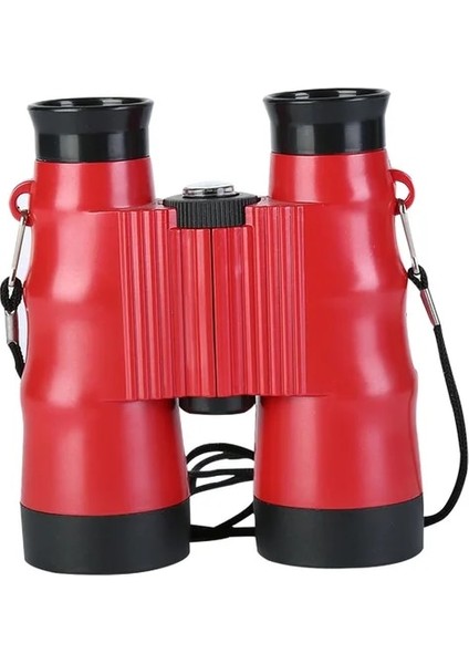Kırmızı 6X36 Teleskop Renkli Taşınabilir Çocuk Dürbün Katlanabilir Çocuk Açık Gözlem Zoom Anti-Skid Dürbün Çocuklar Için Hediyeler (Yurt Dışından)