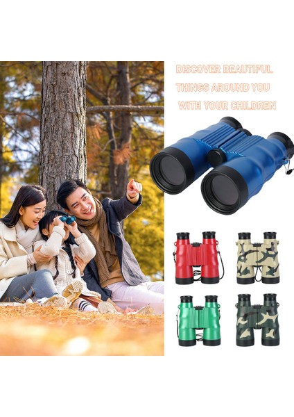 Kırmızı 6X36 Teleskop Renkli Taşınabilir Çocuk Dürbün Katlanabilir Çocuk Açık Gözlem Zoom Anti-Skid Dürbün Çocuklar Için Hediyeler (Yurt Dışından) indirimleri