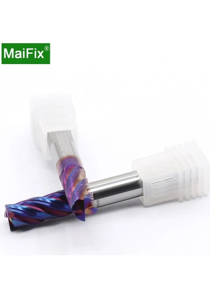 2X4X50L 2F55C Maifix Hrc 45 55 65 2 Kenar 4 Flüt Kare Freze Kesicisi Titanyum Işleme 2F45C Parmak Frezeler Cnc Kesme Aletleri Çelik (Yurt Dışından)