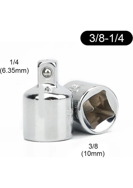 A 1/4 "3/8" 1/2 "sürücü Soket Cırcır Dönüştürücü Adaptör Redüktör Cr-V Çelik Küçük Soket Araçları Araba Bisiklet Için Garaj Tamir Araçları (Yurt Dışından)