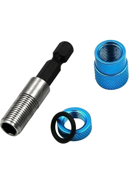 Gümüş 1/4 Inç Hex Shank Manyetik Bit Tutucu Tornavida Setleri Matkap Uçları ile Hex Sürücü Bar Uzatma Elektrikli Uçları Tornavida (Yurt Dışından) indirimleri