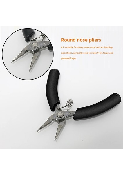 YTH-037 Mavi 3.5 Inç Mini Çapraz Pense Takı Yuvarlak Kargaburun Elektronik Makas Çok Fonksiyonlu Paslanmaz Çelik Makası El Aletleri (Yurt Dışından) indirimleri