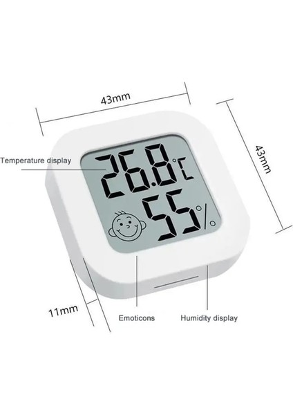 Celsius Pembe LCD Dijital Termometre Higrometre Kapalı Oda Elektronik Sıcaklık Nem Ölçer Sensörü Ölçer Hava Istasyonu Ev Için (Yurt Dışından) fırsatları