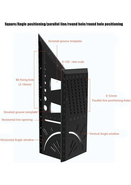 Stil 1 Marangoz Çizgi Kare Ölçüm Cetveli 45 Derece Çizgi Cetvel Ağaç Işleme Scribe Mark Çizgi Ölçer T-Tipi Cetvel (Yurt Dışından) modelleri
