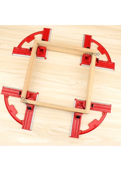 Basit Tip Ayarlanabilir 90 Derece Açı Kelepçe Sağ Açı Klip Ağaç Işleme Cetvel Resim Çerçevesi Marangozluk Kelepçe Dıy Aracı Için (Yurt Dışından) fiyatları