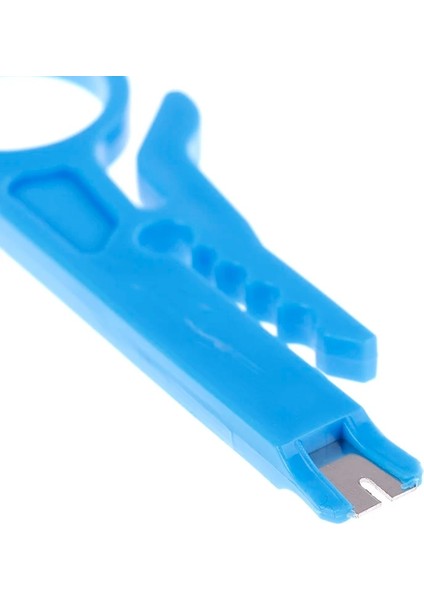 Siyah 2 Adet Punch Down Aracı RJ45 Cat5 Ağ Utp Lan Kablo Tel Kesici Striptizci Aracı (Yurt Dışından)