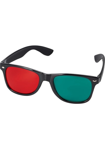 Kırmızı Yeşil 1 Adet Siyah Çerçeve Kırmızı Mavi Yeşil 3D Gözlük Boyutsal Anaglyph Tv Film DVD Oyunu ve Ambliyopi Eğitim Gözlükleri (Yurt Dışından) indirimleri