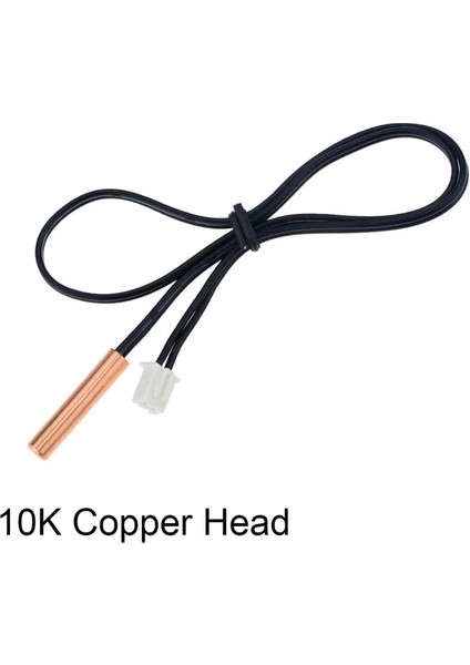 10K Bakır Kafa 1 Adet Klima Sıcaklık Sensörü Klima Probu Bakır/plastik Kafa 5k 10K 15K 20K 50K 100K 2p 2.54MM Kafa ile (Yurt Dışından)
