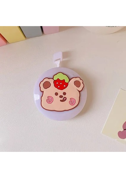 Tip 2 1.5 M 150 Cm/60 "karikatür Mini Mezura Taşınabilir Geri Çekilebilir Cetvel Sevimli Çilek Ölçümleri Cetvel Santimetre Inç Rulo Bant (Yurt Dışından)