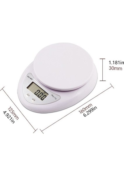 5 kg 1g Mini Dijital Terazi Yüksek Doğruluk Takı Ağırlık Cep Terazi LCD Ekran Elektronik Mutfak Terazisi (Yurt Dışından)