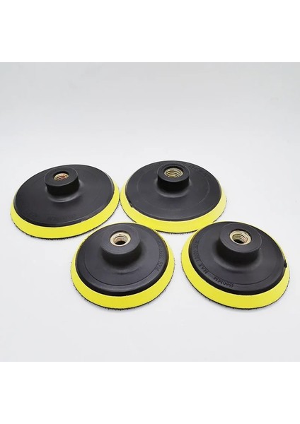 M14,1 Adet 4 Inç 80-100MM Zımpara Buff Parlatıcı M14 Veya M10 Kauçuk Destek Pedi Elmas Araçları Granit Kauçuk Destek Pedleri Zımpara Pedi (Yurt Dışından) fiyatları