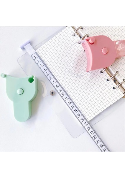 Beyaz Kendiliğinden Sıkılan Vücut Mezura Cetvel 150 Cm/60 Inç Dikiş Terzi Terzilik Ölçü Cetveli Metre Filmi Bel Göğüs Bacaklar (Yurt Dışından) fiyatları