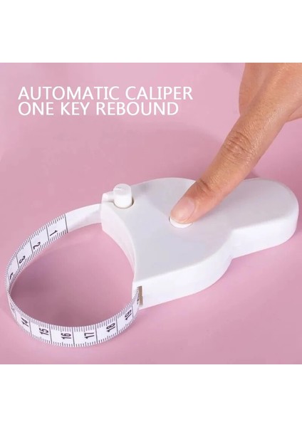 Beyaz Kendiliğinden Sıkılan Vücut Mezura Cetvel 150 Cm/60 Inç Dikiş Terzi Terzilik Ölçü Cetveli Metre Filmi Bel Göğüs Bacaklar (Yurt Dışından) indirimleri