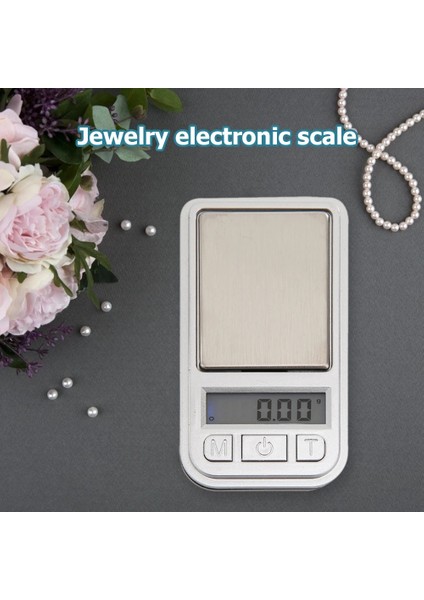 A 100G 100/200G 0.01G Mini Hassas Cep Elektronik Dijital Ölçeği Altın Takı Denge Gram Terazi Mutfak Tartı Denge Aracı (Yurt Dışından)
