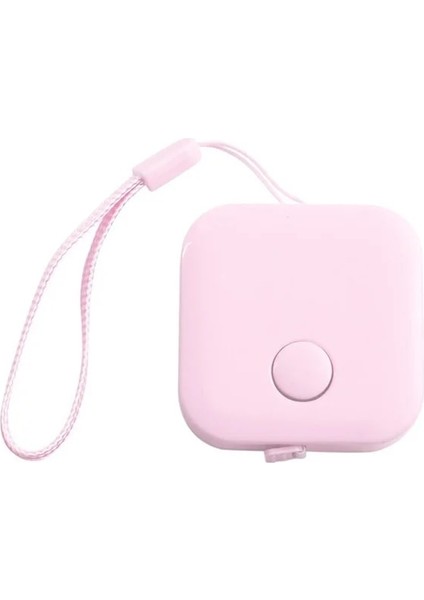 Pembe 1.5m Şerit Metre Geri Çekilebilir Vücut Ölçüm Yumuşak Cetvel Dikiş Kumaş Terzi Mezura Mini Pratik Taşınabilir Ölçüm Araçları (Yurt Dışından)