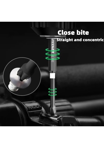 5 Adet 50MM Güçlü Manyetik Toplu Kafa El Elektrikli Matkap Darbe Çapraz Yüksek Sertlik Tornavida Seti Endüstriyel Sınıf 25 50 65 70 90 150MM (Yurt Dışından)