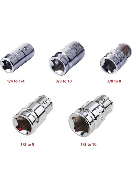 Bullet 1 2 8mm 1/4 "3/8" 1/2" Cırcır Sürücü Soket Adaptörü Hex Dereotu Bit Tutucu Dönüştürücü Anahtarı Adaptörü El Alet Takımı Tamir Araçları (Yurt Dışından) modelleri
