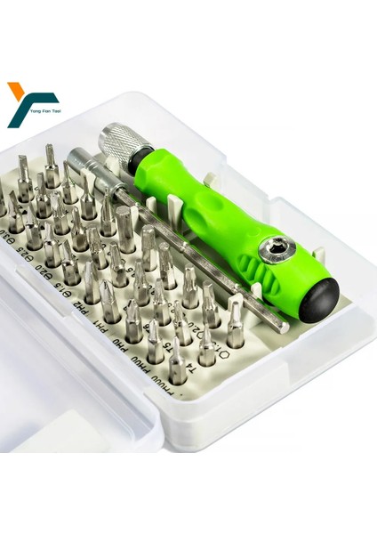 Paket 1 32 In 1 Tornavida Seti Manyetik Hassas Tornavida Uçları Onarım Torx Cırcır Tornavida Telefon Dizüstü Bilgisayar Için Kaymaz El Aleti (Yurt Dışından)