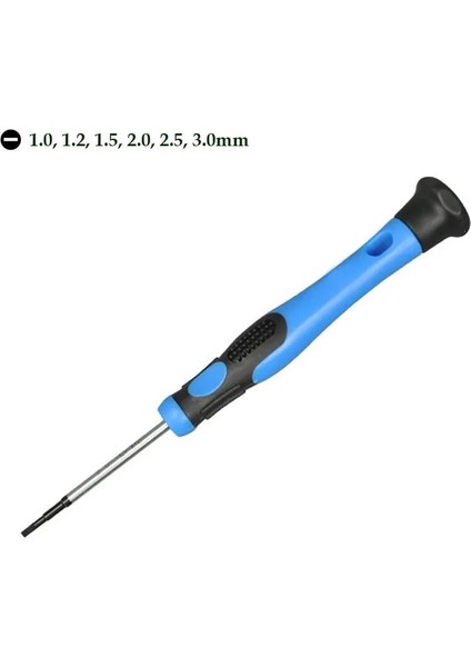 1.2mm 1.0 1.2 1.5 2.0 2.5mm 3.0mm Oluklu Tornavida Hassas Düz Kafa Tornavida Manyetik Uçlu Tornavida Telefon Tamir Aracı (Yurt Dışından)
