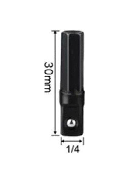 65MM 14 Matkap Soket Adaptörü Darbeli Sürücü Hex Shank - Kare Soket Uzatma 25MM30MM50MM65MM Kol Dönüşüm Aksesuarı (Yurt Dışından) indirimleri