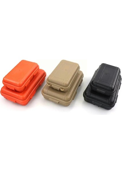 Orange-L Açık Mühürlü Kutu Plastik Darbeye Dayanıklı Kutular Su Geçirmez Seyahat Değerli Eşya Saklama Kutusu Konteyner Kiti Hayatta Kalma Elektronik Gadget A7O1 (Yurt Dışından) fiyatları