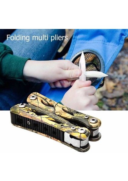 Yeni Pratik Pense Katlanır Paslanmaz Çelik Tornavida Pense Şişe Açacağı Kamp Survival Için Açık Balıkçılık Araçları (Yurt Dışından)