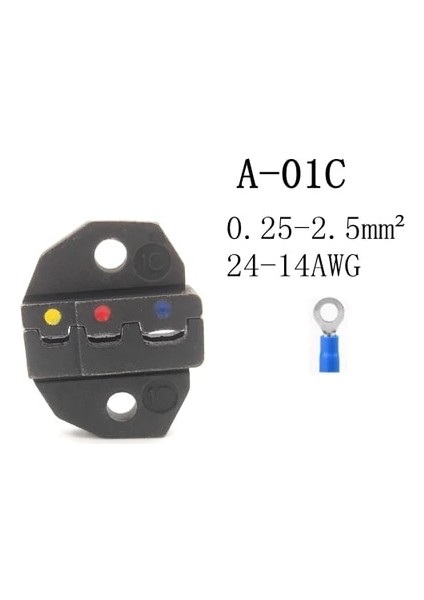 A-01C 7.5'' Kalıp Setleri SN-28B SN-48B Sn-2 SN-01C Sn-06 Mini Avrupa Tarzı Sıkma Pensesi Makinesi Modülleri Çeneler (Yurt Dışından)