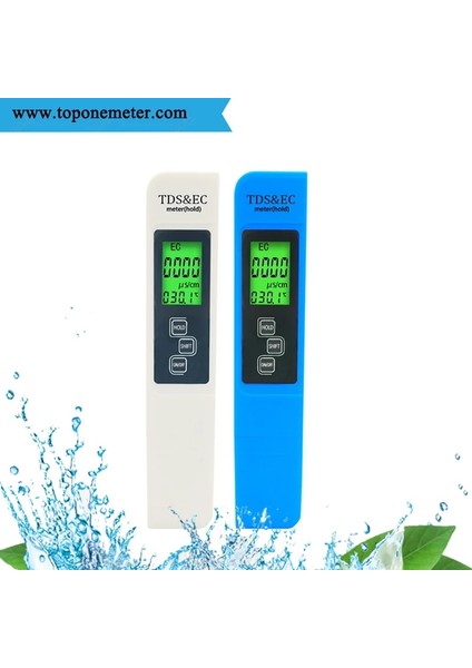 Beyaz 3 In1 Tds Ec Metre Sıcaklık Test Cihazı Kalem Çok Fonksiyonlu Dijital Su Kalitesi Test Cihazı Su Saflığı Temp Ppm Test Cihazı (Yurt Dışından) fırsatları