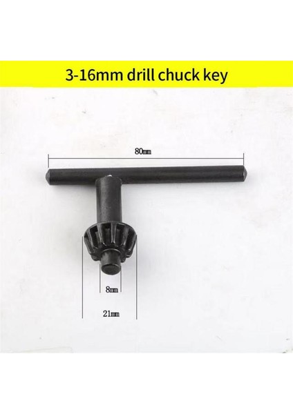 3-16MM 4 In 1 Elektrikli El Matkabı Chuck Anahtarı Anahtar El Elektrikli Matkap Aracı Çok Fonksiyonlu Evrensel Chuck Anahtar Matkap Anahtarı El Aleti (Yurt Dışından)