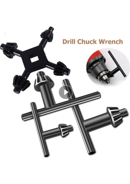 3-16MM 4 In 1 Elektrikli El Matkabı Chuck Anahtarı Anahtar El Elektrikli Matkap Aracı Çok Fonksiyonlu Evrensel Chuck Anahtar Matkap Anahtarı El Aleti (Yurt Dışından) fiyatları