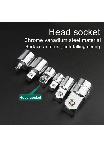 1-4 Ila 3-8 1/4 "3/8" 1/2 "sürücü Cırcır Lokma Seti Pnömatik Darbe Anahtarı Ortak Soket Adaptörü Dişi Erkek Dönüştürücü El Tamir Araçları (Yurt Dışından)