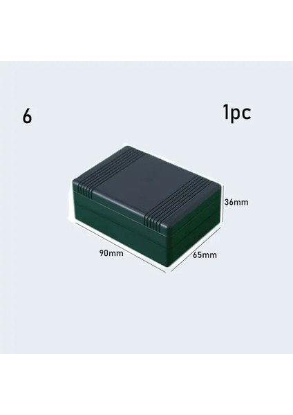 1 Adet Stil 6 Beyaz Abs Plastik Elektronik Alet Çantası Ev Konut Su Geçirmez Kapak Projesi Muhafaza Kutuları Pratik Elektrik Parçaları Aracı (Yurt Dışından)