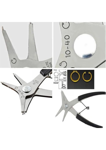 1 Adet Çift Amaçlı Segman Pensesi Yapış Onarım Harici Alet Kartı Kaldırma Kurulum Kiti Pense Segman Tutma Kerpeten Manuel H L4R9 (Yurt Dışından) fırsatları