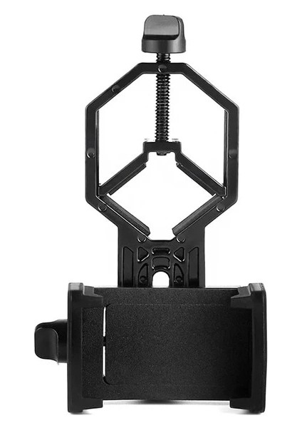 Siyah Celestron Siyah Ayarlanabilir Metal/abs Cep Telefonu Adaptörü Dağı Mikroskop Spotting Kapsamı Teleskop Klip Braketi Telefon Standı Tutucu (Yurt Dışından)