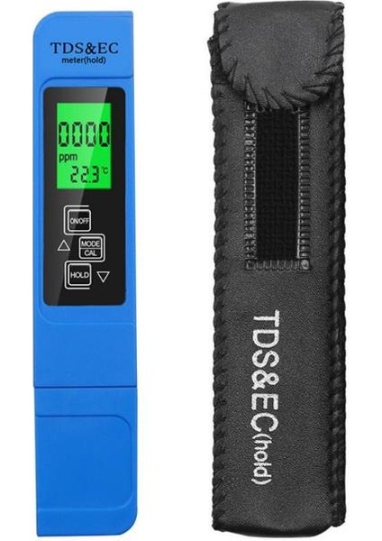 04 Ph Ölçer Tds Metre Dijital Su Kalitesi Test Cihazı 0-14 Ph Ölçer Test Cihazı 0-9990PPM Tdsec LCD Su Saflığı Ppm Akvaryum Filtresi (Yurt Dışından)