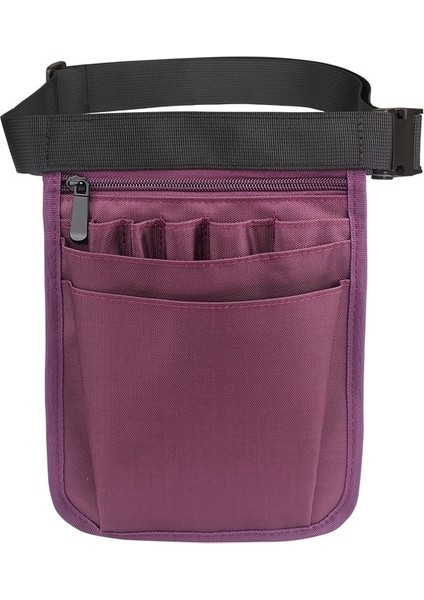 71 Mor Hemşire Bel Çantası Stetoskoplar Dayanıklı Acil Durum Malzemeleri Tıbbi Dişli Cep Çoklu Cepler Hemşire Aracı Bel Çantası Veteriner 2002 (Yurt Dışından)