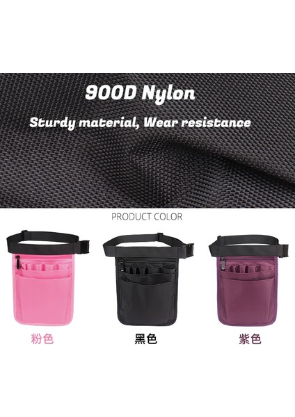 71 Mor Hemşire Bel Çantası Stetoskoplar Dayanıklı Acil Durum Malzemeleri Tıbbi Dişli Cep Çoklu Cepler Hemşire Aracı Bel Çantası Veteriner 2002 (Yurt Dışından) indirimleri
