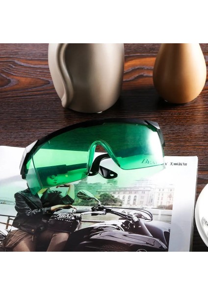 Kahverengi Güvenlik Lazer Geliştirme Gözlükleri Yeşil Ayarlanabilir Koruma Gözlük Gözlüğü Gözlükleri Sert Kılıflı Çizgi/döner Lazerler Için (Yurt Dışından) indirimleri