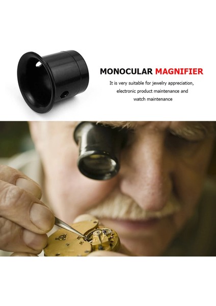 20X 3x 5x 10X 15X 20X Kuyumcu Saat Büyüteç Aracı Taşınabilir Monoküler Büyüteç Büyüteç Lens Göz Büyüteç Len Saatçiler (Yurt Dışından) fiyatları