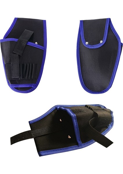 Mavi Matkap Alet Saklama Çantası Taşınabilir Akülü Matkap Tutucu Tornavida Elektrikli Alet Çantası Çok Fonksiyonlu Matkap Alet Saklama Kemer Çantası (Yurt Dışından) fiyatları