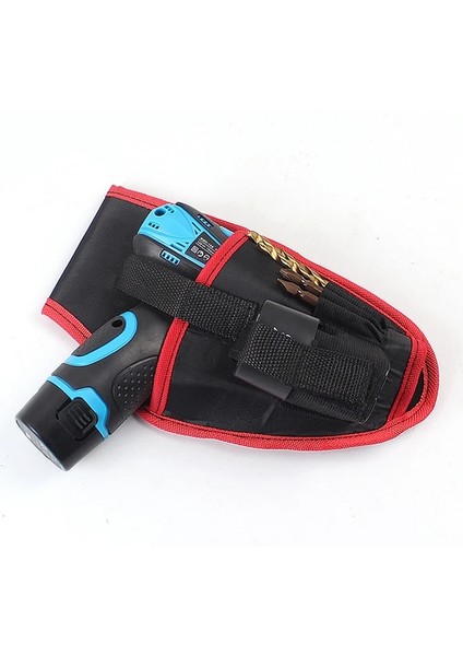 Mavi Matkap Alet Saklama Çantası Taşınabilir Akülü Matkap Tutucu Tornavida Elektrikli Alet Çantası Çok Fonksiyonlu Matkap Alet Saklama Kemer Çantası (Yurt Dışından) modelleri