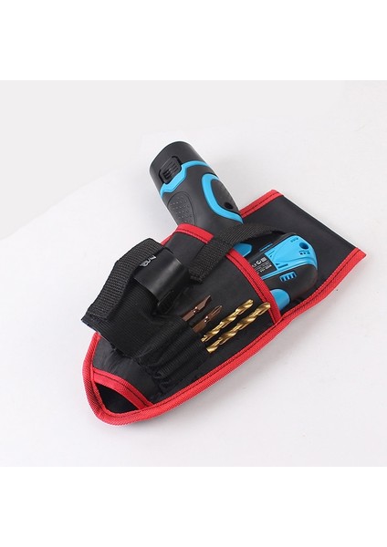 Mavi Matkap Alet Saklama Çantası Taşınabilir Akülü Matkap Tutucu Tornavida Elektrikli Alet Çantası Çok Fonksiyonlu Matkap Alet Saklama Kemer Çantası (Yurt Dışından) fırsatları